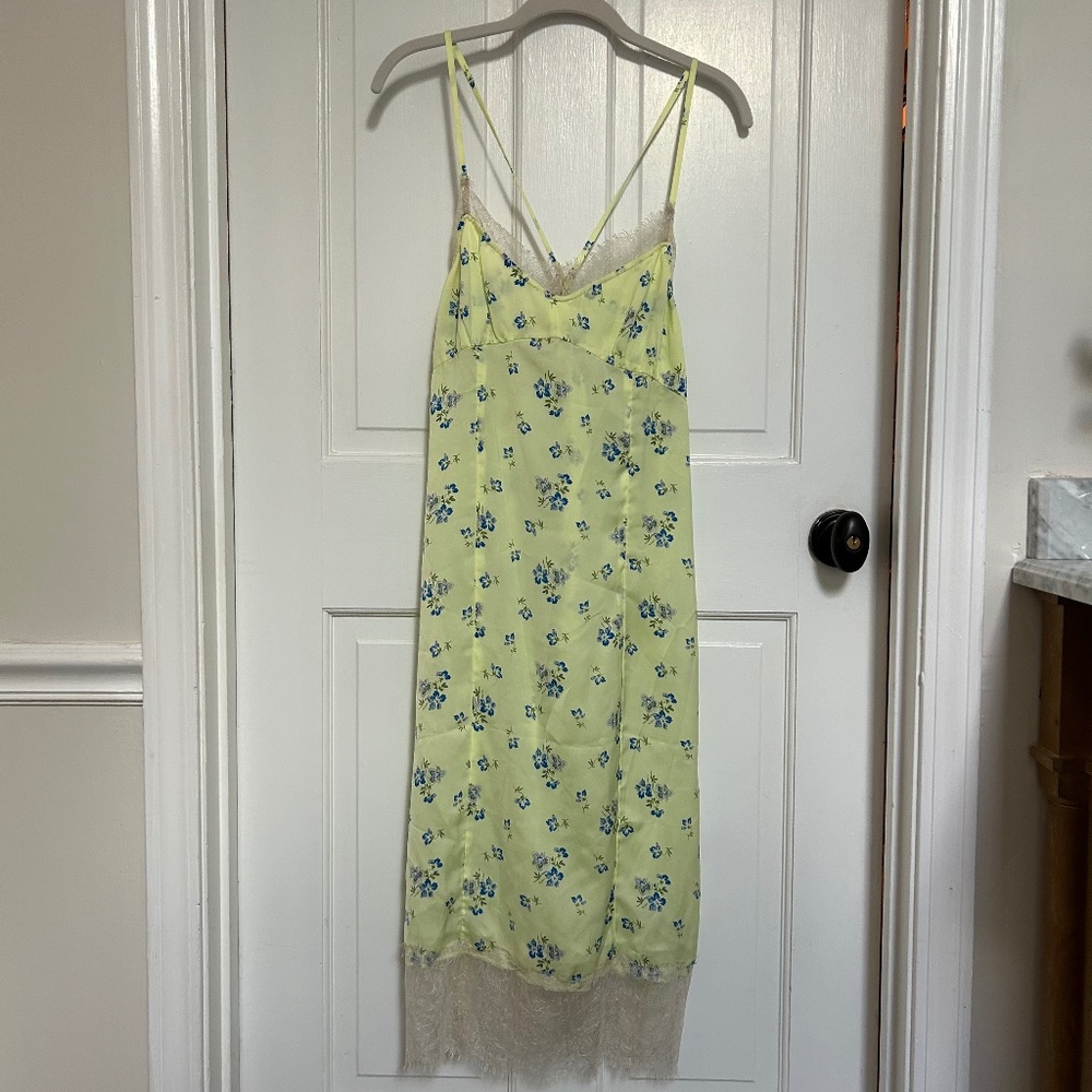 Juicy pina colada azalea slip dress. NWT. Size 10
